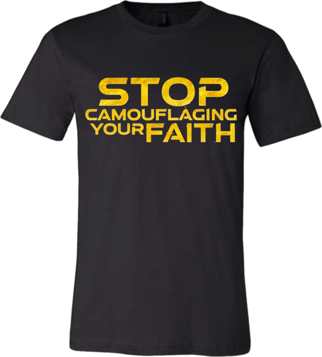 Stop camouflaging your faith